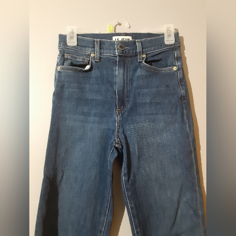 Le Jean Remy Flare Classic Blue Flared Women Jeans Size 25 - Picture 3 of 7